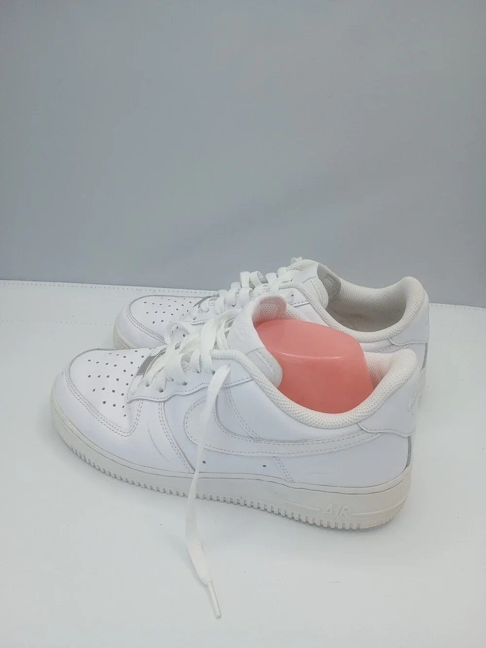 2019 Nike Air Force 1 Triple White ‘07 315122-111 Size 8 Low Top Sneakers Shoes